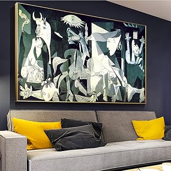 Amazon.co.jp: ゲルニカ, ピカソの絵画, 世界で最も有名な絵画